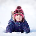 thumbnail image 2 of Disney Kids Winter Hat, Kids Gloves or Toddlers Mittens, Minnie Mouse Baby Beanie for Girls Ages 4-7, 2 of 5
