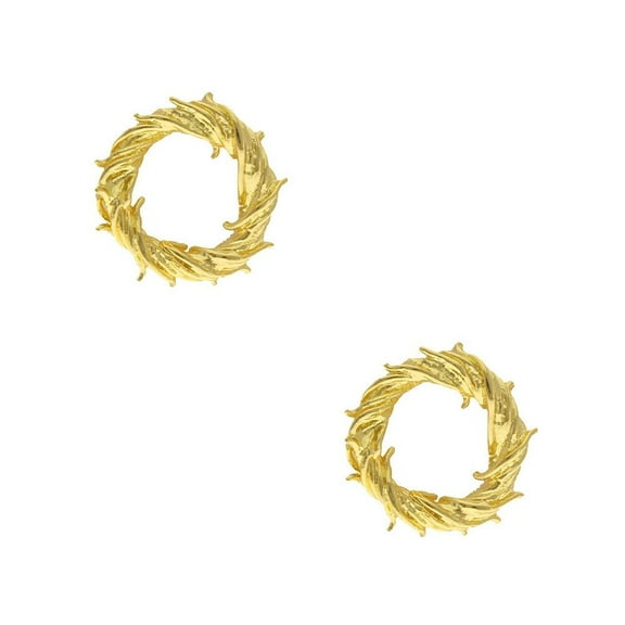 Crown of Thorns Easter Lent Lapel Pin Rose Gold Set of 2, Christian