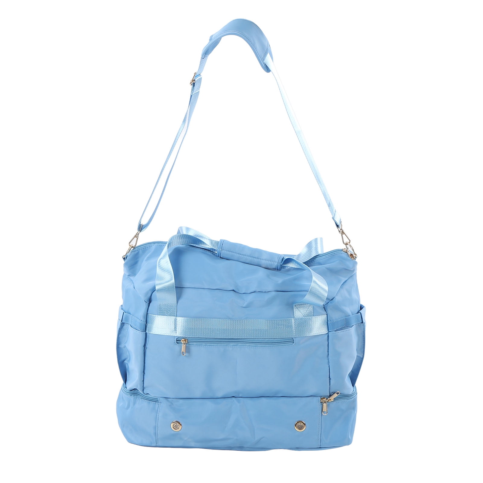 Women Sports Gym Bag Large Capacity, Waterproof with Multiple Pockets for  Fitness Yoga, USB Charging Port, Carry on Overnight Bag for Airplanes,