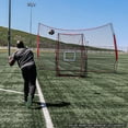 thumbnail image 6 of PowerNet Sideline Trainer, 7 x 4 FT Football Kicking Net for Punting Kicking Passing or Snapping, Portable Football Practice Equipment, Outdoor & Indoor Football Team Training Aid, 6 of 6