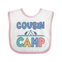 Inktastic Cousin Camp Summer Grandma Party Girls Baby Bib