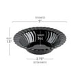 thumbnail image 3 of Smarty 5 oz. Black Classic Flair Disposable Plastic Dessert Bowls 180ct, 3 of 6