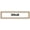 Beechey Bamboo, variant on 39x8 Frame Brushed Silver Solid Wood Picture Frame | 0.75 Inch Moulding Width | Rabbet Depth 0.75
