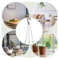 thumbnail image 3 of unbranded 5Ud Plant Pot Hanger Green Plastic Practical and Sturdy for Indoor and Outdoor Use, 3 of 6