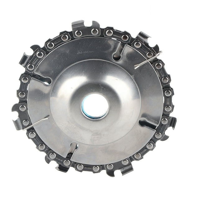 Wood Shaping Disc,Wood Carving Chain Disc Circular Chainsaw Wheel Wood Carving Chain Disc High-End Performance