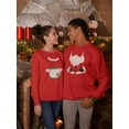 thumbnail image 2 of Mr. Claus Clothing Sweatshirt Men -Smartprints Designs, Male Large, 2 of 3