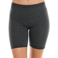 thumbnail image 1 of Ola Mari's Junior Size Solid Plain Cotton Biker Shorts, 1 of 3