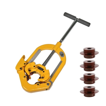 

Steel Dragon Tools® 2 -4 H4 Hinged Pipe Cutter with Alloy & Steel Cutting Wheel