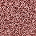 thumbnail image 2 of 8/0 Glass Seed Beads Metallic Colours style Round Indian Red 8/0 3mm Hole: 1mm about 1111pcs/50g, 2 of 4