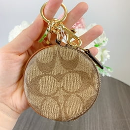 Coach purse charm sale