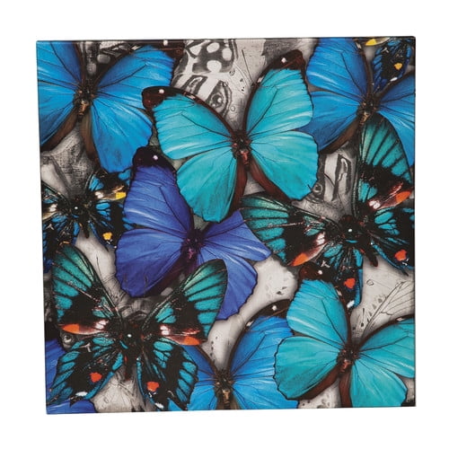Download Layered Butterflies Large Vibrant Outdoor Wall Canvas Walmart Com Walmart Com