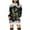 Black, variant on TJAZFJPA White Sun Dress 2025 Women's Christmas Black Deer Christmas Print Hoodie Bridal Shower Dress Tube Dresses for Women