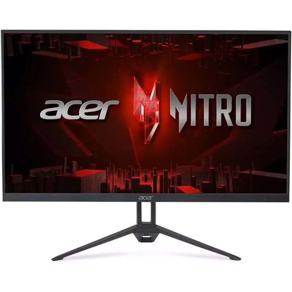 Acer Nitro 27" Full HD 1920 x 1080 IPS Gaming Monitor | AMD FreeSync Premium | 200Hz Refresh | Up to 0.1ms | Tilt | 1 x Display Port 1.2 & 1 x HDMI 2.0 | KG273 X1bmipx