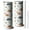 White Dinosaurs Geometric-1, variant on 20oz White Dinosaurs Label Pattern Skinny Tumblers Stainless Steel Tumbler with Lid and Straw,Vacuum Insulated Double Wall Travel Tumbler Cups with Cleaning Brush for Coffee,Tea