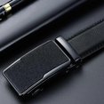 thumbnail image 3 of Ceinture Homme, Ceinture en Cuir pour HommeStyle E, Rglable Ceinture Boucle Automatique 3.5cm * 110cm (Bote incluse), Ceinture en cuir d'affaires, Va, 3 of 5