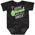 thumbnail image 3 of Inktastic Going Golfing with My Uncle Kids Golf Boys or Girls Baby Bodysuit, 3 of 5