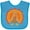 Turquoise, variant on Inktastic Thanksgiving Turkey Boys or Girls Baby Bib