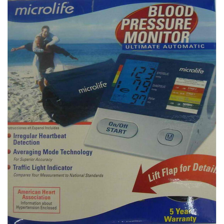 Microlife Deluxe Blood Pressure Monitor BP3NQ1-4W unit only #1B66
