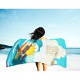 thumbnail image 3 of Carolines Treasures MLM1218TWL3060 60 x 30 in. Unisex Surfer Dog Liver English Springer Spaniel Premium Beach Towel, 3 of 5