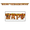 Happy Thanksgiving Streamer 5in. X 6ft. Party Accessory (1/Pkg) Pkg/12