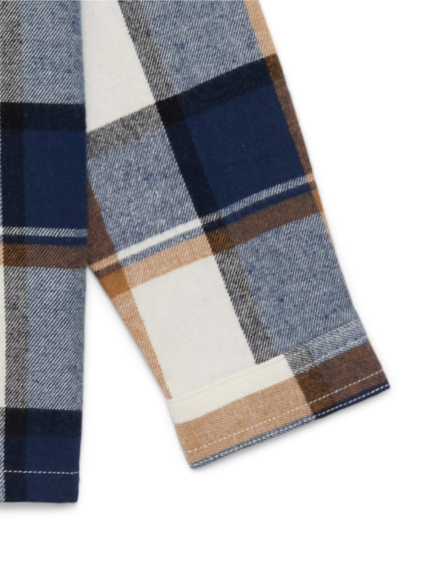 Wonder Nation Toddler Boys Flannel Shirt, Sizes 12M-5T