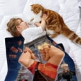 thumbnail image 4 of Wreck-It Ralph Blanket Flannel Soft Sofa Bed Office Throw Birthday Gift, 4 of 11