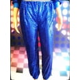 thumbnail image 5 of Pantalones largos casuales de hip hop DS con parches de lentejuelas para hombres y mujeres, ropa de actuación similar, canto, baile, 5 of 5