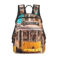thumbnail image 1 of Fotbe Modern Urban Monkey School Backpack for Men and Women Lightweight Backpack Durable Backpack Water-Resistant,Travel,Work Bag, 1 of 7