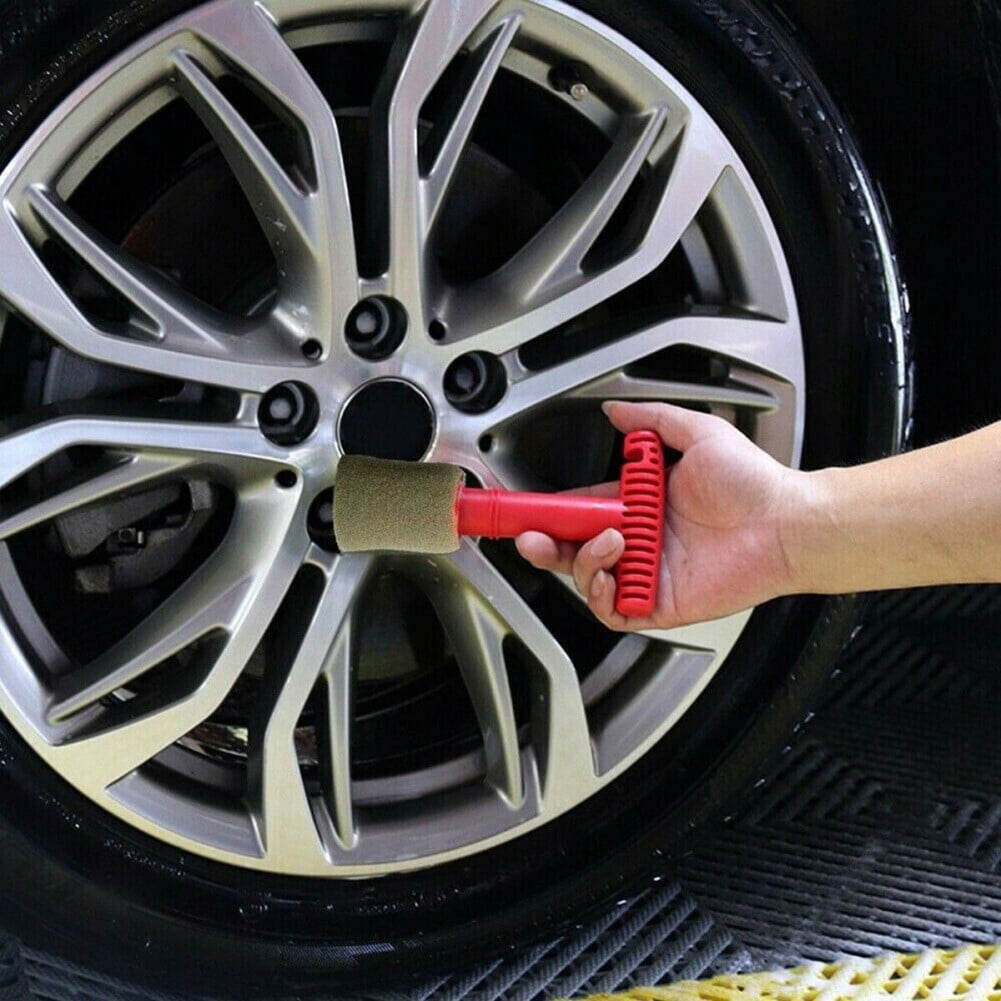 Car Wheel Brush Kit Auto Lug Nut Wheel Screw Clean Detailing Brush Cleaning Tool