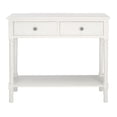 thumbnail image 3 of SAFAVIEH Josie 2-Drawer Console Table Distressed White, 3 of 7