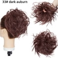 thumbnail image 2 of Messy Bun Hair Piece Synthetic Wave Curly Chignon Elastic Fluffy Updo Donut Hair Extensions, 2 of 7