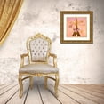 thumbnail image 3 of Gaynor, Janice 12x12 Gold Ornate Wood Framed with Double Matting Museum Art Print Titled - Gold Paris Eiffel, 3 of 4
