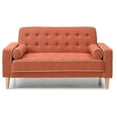 thumbnail image 3 of Glory Furniture G835A-L Orange Loveseat Bed, 3 of 5