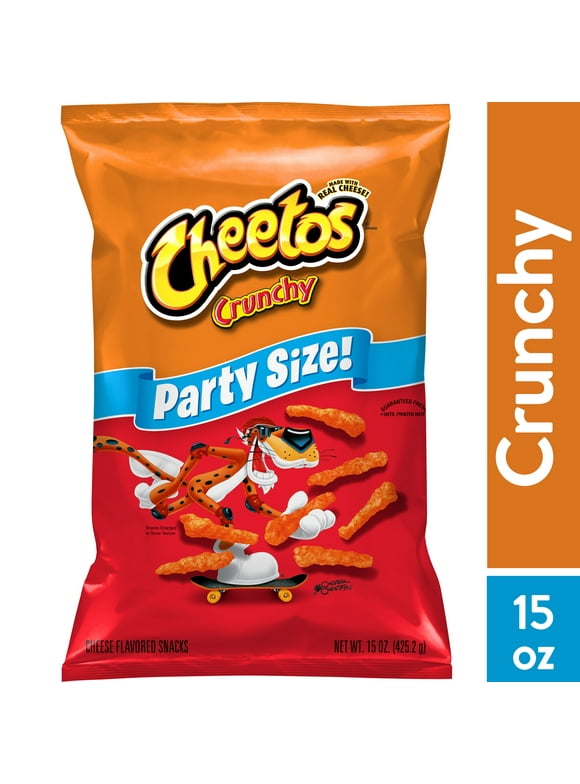 Cheetos Crunchy Cheese Puff Chips, 15 oz Bag