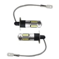 thumbnail image 2 of LABLT 2pcs H3 30-SMD 4014 LED Bulbs XENON 6000K White 12V Car Fog Light Lamp, 2 of 4