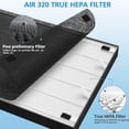 thumbnail image 4 of Filtro de aire de repuesto compatible con iSingo Bissell Air320, 4 of 9