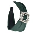 thumbnail image 2 of Cloth Wrapped Headwear Fashion Accessory Sparkly Hair Accessories for Ladies Women Engagement Meeting 12.5*6cm 1Pack, 2 of 5