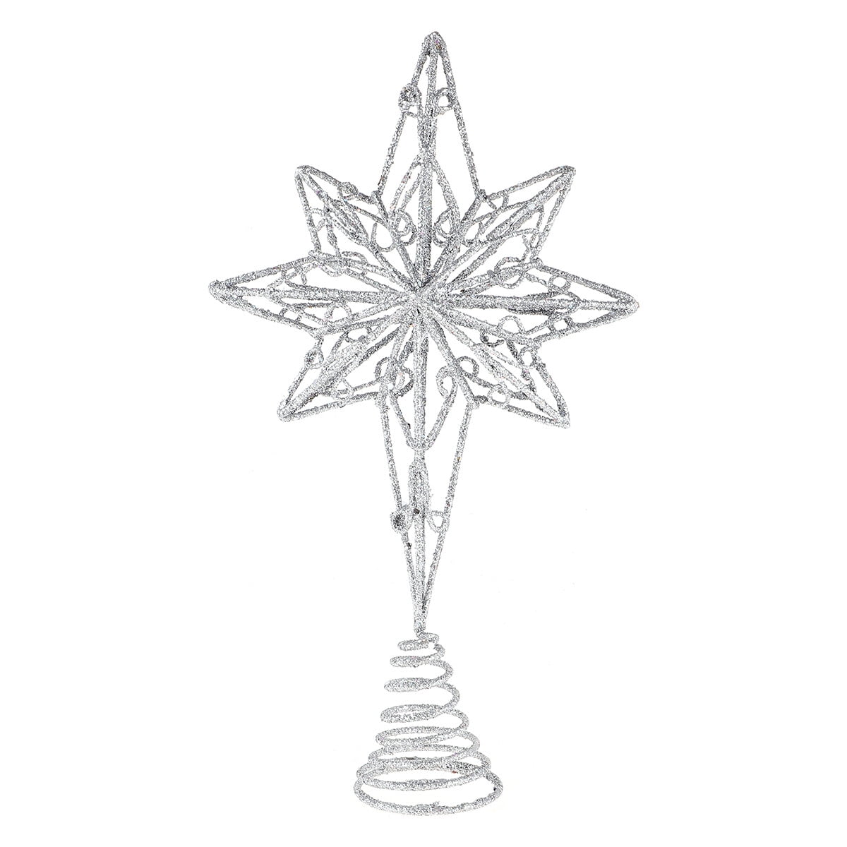Anise Star Tree Topper Golden Star Christmas Holiday Tree Topper Iron