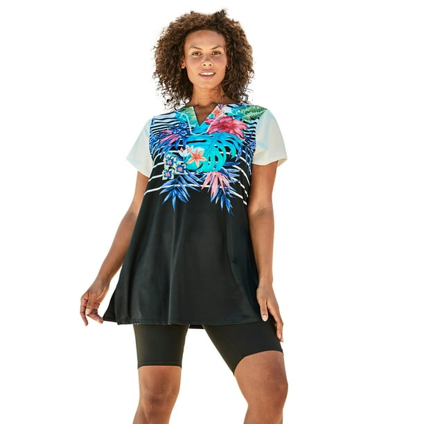 swim and sweat plus size