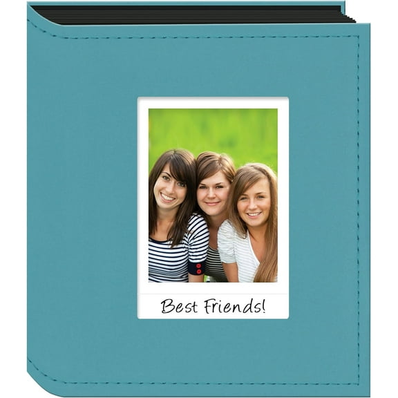 Pioneer Photo Albums 80 Pkt Fujifilm Instax or Polaroid Mini Photo Album, Blue
