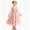 V37-Light Pink, variant on WhouRiu Girls Casual Summer Dress Solid Color Sleeveless Crew Neck Tiered Ruffle Dresses Kids Comfortable Mesh Sundress,12-13 Years