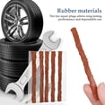 thumbnail image 2 of 90 piezas de reparación de neumáticos, tiras de sellado de goma, tapón de goma, kit de reparación de tapones para neumáticos sin cámara, todoterreno, coche, bicicleta y motocicleta, 2 of 7