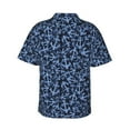 thumbnail image 3 of Daiia Anchors Ship Hawaiian Shirt for Men Gentle Cotton Regular Short Sleeve Casual-XX-Large, 3 of 9