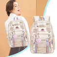 thumbnail image 2 of WRKEKC Clearance PVC Transparent Waterproof Backpack with Adjustable Straps - Lightweight Large Capacity for Swimming, School, Travel Essentials, 2 of 6