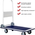 thumbnail image 6 of 10 330lbs Platform Cart Dolly Folding Foldable Moving Warehouse Push Hand Truck, 6 of 6
