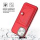 thumbnail image 3 of Mobile Phone Cases For iPhone 13 Pro Max Shockproof Leather Phone Case with Card Holder(Red), 3 of 5