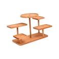 thumbnail image 3 of Soporte de exhibición de madera para encimera, decorativo, resistente, pequeño, para plantas, 3 of 9