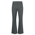 thumbnail image 4 of 70s Disco Pants for Men Mens Bell Bottom Dress Pants Stylish Dancing Stage Performance Flat Front Stretch Trousers Mens Casual Pants with Pockets, 4 of 5