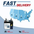 thumbnail image 3 of LGECOLFP Lithium Ion 12.8 Volt Vehicle Battery,850 CCA, 3 of 7