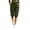 Army Green, variant on SwiftWear Women's Cargo Capri Pants with 4 Pockets Drawstring Elastic Waist Casual Cropped Joggers